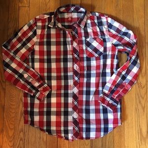 Boys XL plaid shirt, in great shape!